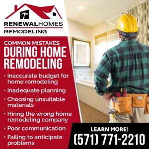 Common mistakes during home remodeling and their solutions.