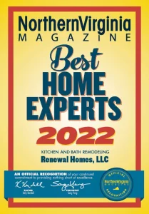 Northern Virginia Magazine Best Home Experts 2022 - Kitchen & Bath Remodeling