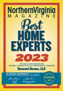 Northern Virginia Magazine Best Home Experts 2023 - Kitchen & Bath Remodeling
