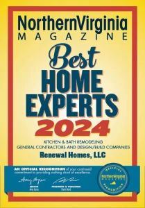 Northern Virginia Magazine Best Home Experts 2024 - Kitchen & Bath Remodeling